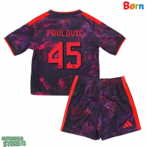 Bayern Munich Aleksandar Pavlovic #45 Replika Babytøj Tredje sæt Børn 2026-27 Kortærmet (+ Korte bukser)